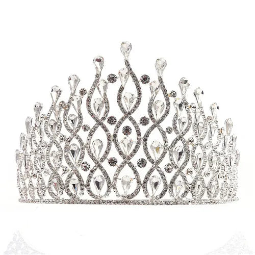 Women's Zinc Alloy Plant Pattern Tiaras Bridal Classic Crown