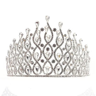 Women's Zinc Alloy Plant Pattern Tiaras Bridal Classic Crown