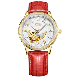 Women's Automatic Stainless Steel Round Shaped Luxury Watch