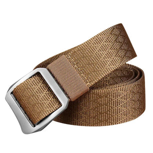 Men's Metal Buckle Closure Printed Pattern Trendy Military Belts