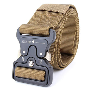 Men's Canvas Multifunctional Buckle Closure Camouflage Belts