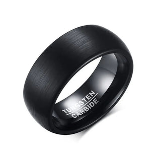 Men's Metal Tungsten Geometric Pattern Trendy Wedding Ring