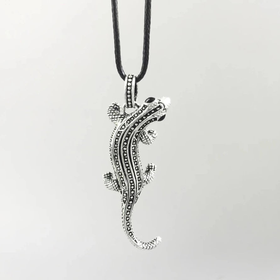 Men's 100% 925 Sterling Silver Animal Pattern Elegant Necklace