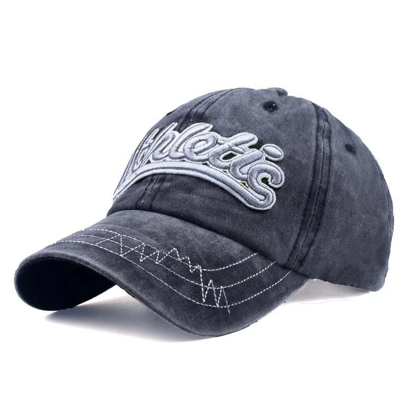 Men's 100% Cotton Adjustable Strap Hip Hop Casual Baseball Cap