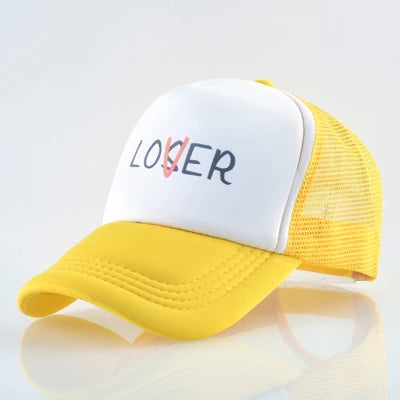 Men's Polyester Adjustable Strap Sun Protection Letter Pattern Cap