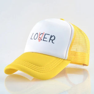 Men's Polyester Adjustable Strap Sun Protection Letter Pattern Cap