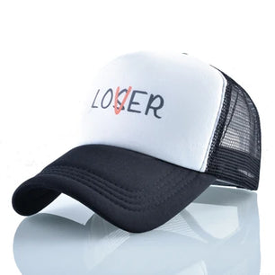 Men's Polyester Adjustable Strap Sun Protection Letter Pattern Cap