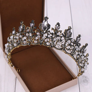 Women's Zinc Alloy Plant Pattern Tiaras Bridal Classic Crown