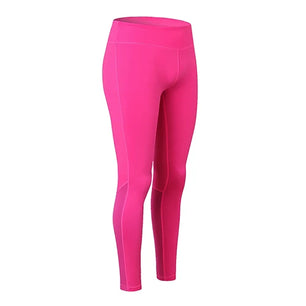 Women's Spandex High Elastic Waist Closure Sports Wear Leggings