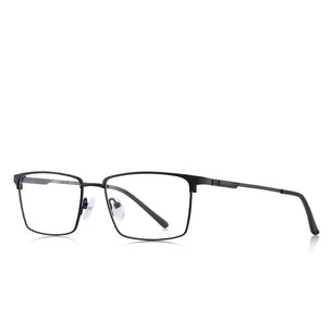 Men's Alloy Frame Full-Rim Square Shaped Trendy Optical Glasses