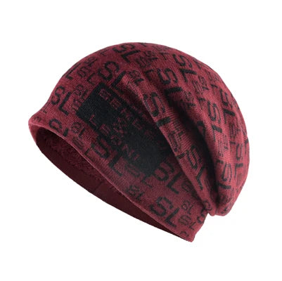 Men's Polyester Double Layer Letter Pattern Hip Hop Baseball Cap