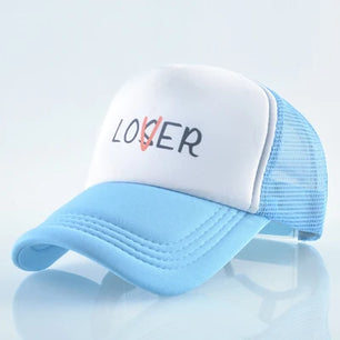 Men's Polyester Adjustable Strap Sun Protection Letter Pattern Cap