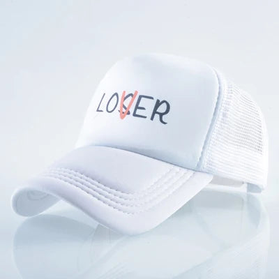 Men's Polyester Adjustable Strap Sun Protection Letter Pattern Cap