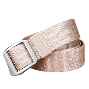 Men's Metal Buckle Closure Printed Pattern Trendy Military Belts