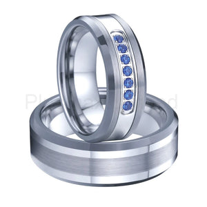 Women's Tungsten Geometric Shaped Elegant Trendy Wedding Ring