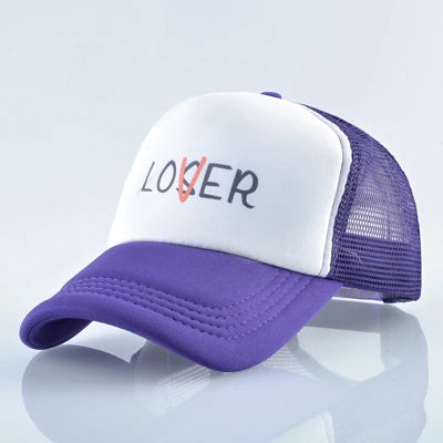 Men's Polyester Adjustable Strap Sun Protection Letter Pattern Cap