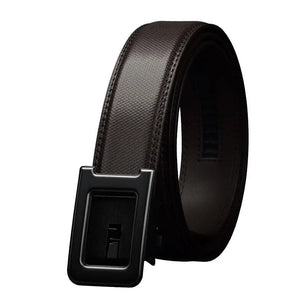 Men's Cowskin Automatic Metal Buckle Plain Pattern Strap Belts