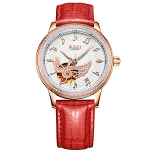 Women's Automatic Stainless Steel Round Shaped Luxury Watch