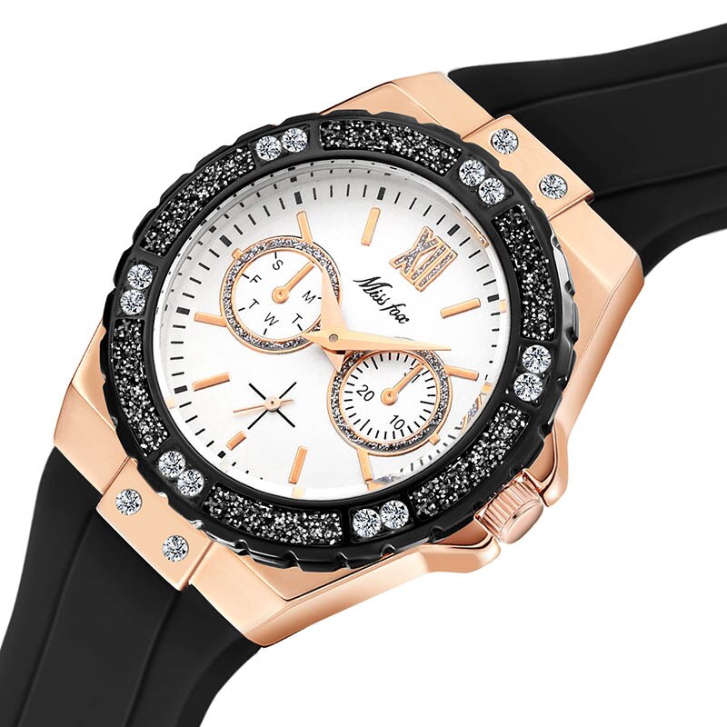 Women's Stainless Steel Round Shaped Quartz Waterproof Watch