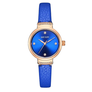 Women's Brass Buckle Clasp Luxury Water Resistant Quartz Watch