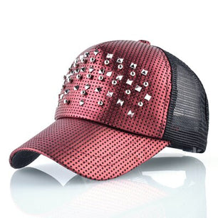 Women's Polyester Adjustable Casual Wear Snapback Baseball Caps