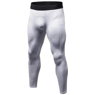 Men's Polyester Quick Dry Compression Running Sports Leggings