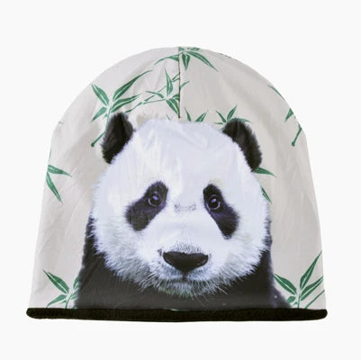 Women's Acrylic Animal Pattern Casual Wear Hip Hop Winter Cap