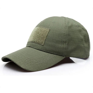 Men's Cotton Adjustable Strap Camouflage Pattern Military Caps