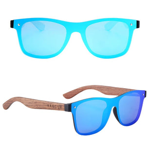 Men's Plastic Frame TAC Lenses Square Shaped UV400 Sunglasses