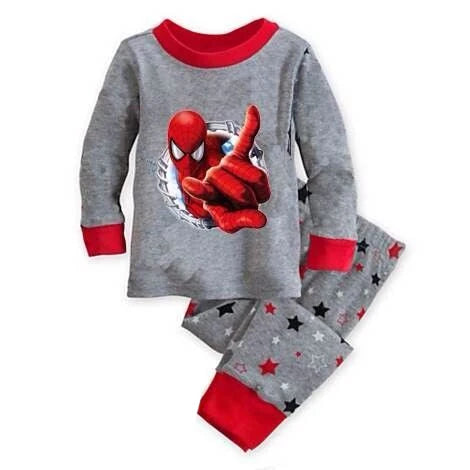 Kid's Boy Cotton O-Neck Full Sleeves Breathable Sleepwear Set