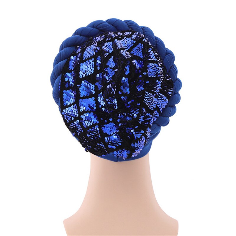 Women's Arabian Polyester Head Wrap Printed Pattern Turban Hijabs