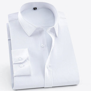 Men's Cotton Turndown Collar Full Sleeves Formal Wear Shirts