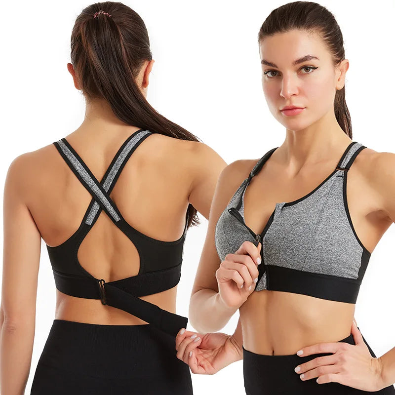 Women's Polyester Square-Neck Sleeveless Fitness Yoga Workout Top