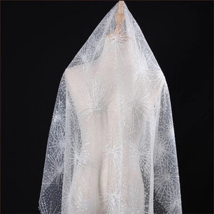 Women's Polyester Cut Edge One-Layer Cathedral Wedding Veils