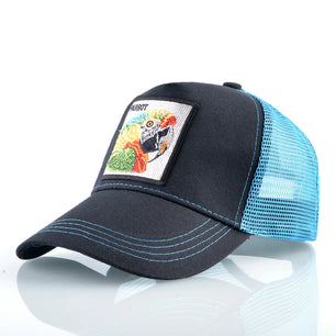 Men's Cotton Adjustable Strap Sun Protection Mixed Colors Cap