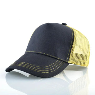 Men's Cotton Adjustable Strap Sun Protection Mixed Colors Cap