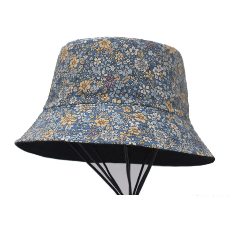 Women's Cotton Floral Pattern Luxury Casual Wear Trendy Hat