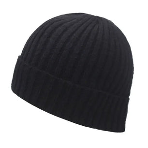 Men's Acrylic Skullies Beanies Knitted Pattern Casual Warm Cap