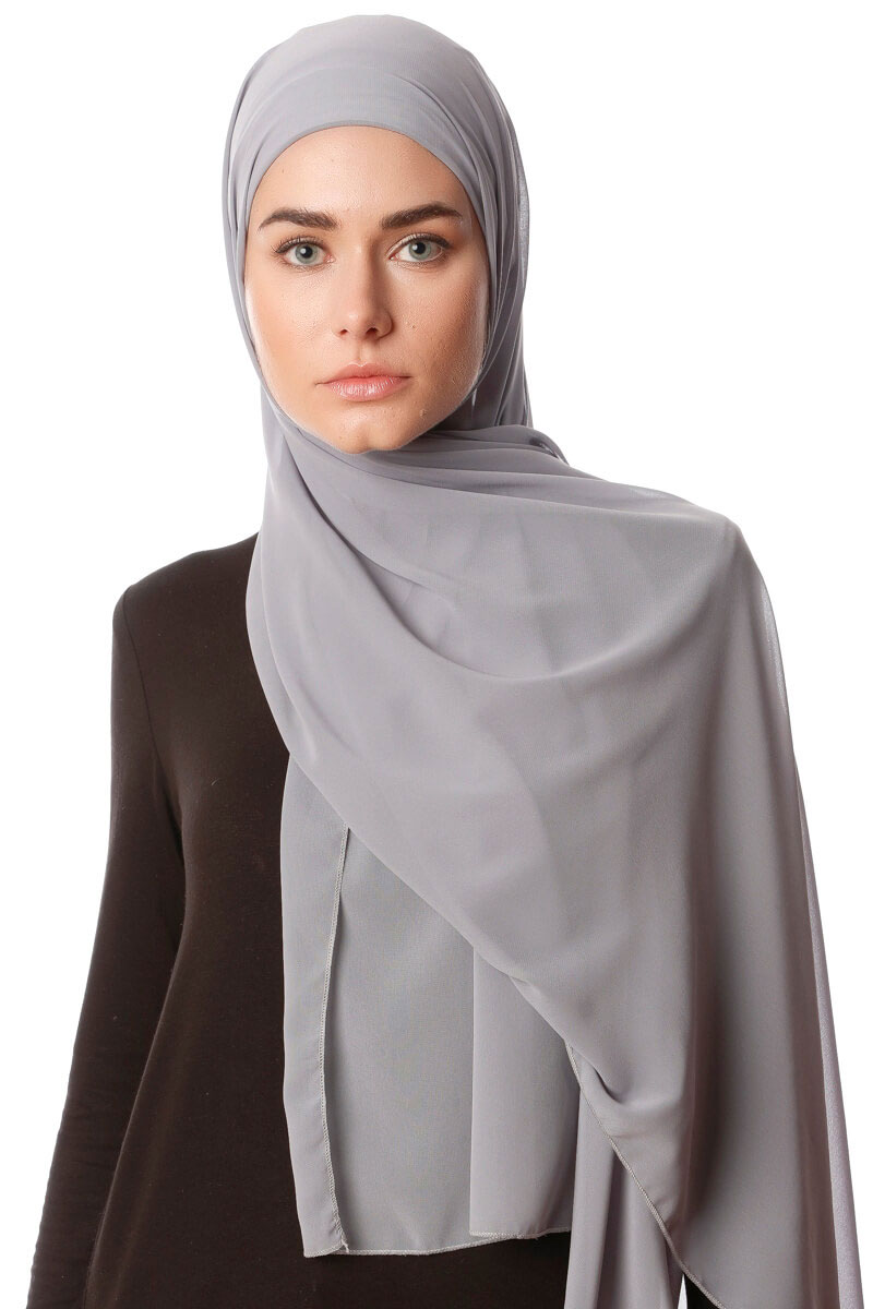 Women's Arabian Rayon Headwear Solid Pattern Casual Hijabs