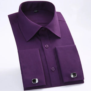 Men's Cotton Turn-Down Collar Full Sleeve Single Breasted Shirt