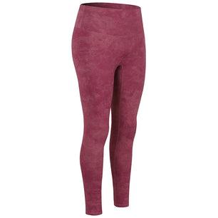 Women's Polyester High Waist Elastic Closure Sports Wear Leggings