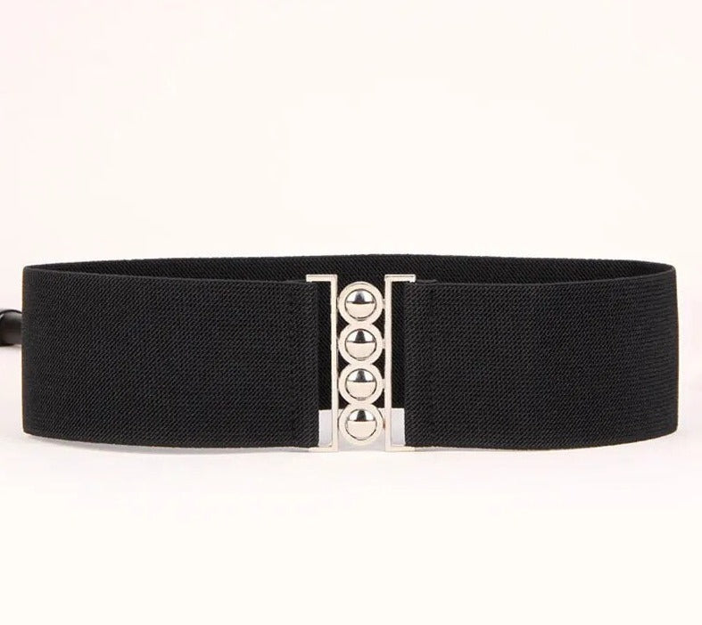 Women's Metal Buckle Solid Pattern Trendy Waistband Belts