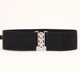 Women's Metal Buckle Solid Pattern Trendy Waistband Belts