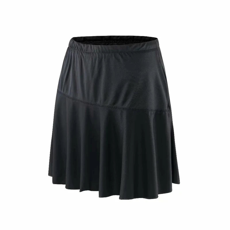 Women's Polyester High Waist Solid Pattern Casual Wear Skirts