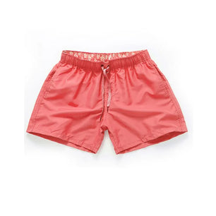 Men's Polyester Drawstring Closure Quick-Dry Swimwear Shorts