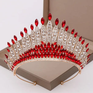 Women's Zinc Alloy Plant Pattern Tiaras Bridal Classic Crown