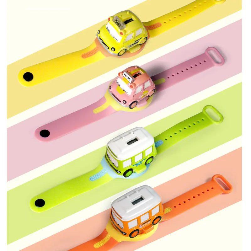 Kid's Alloy Frame Rectangle Shape Luminous Trendy Rectangle Watch