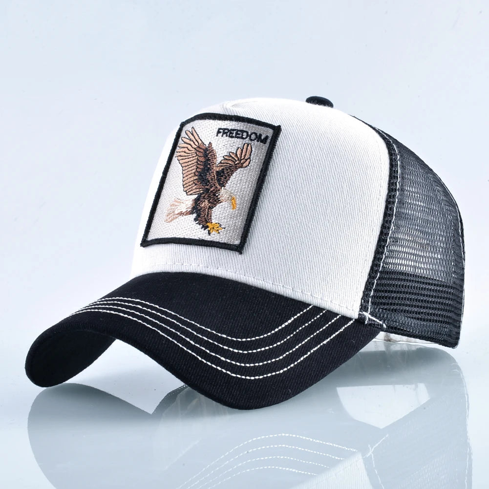 Men's Cotton Adjustable Strap Breathable Mixed Colors Baseball Cap