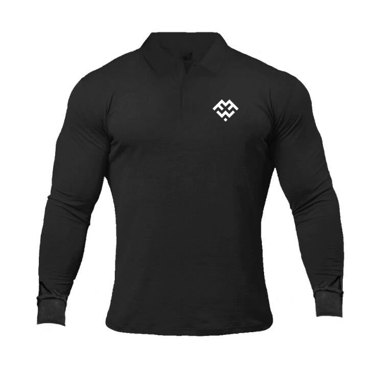 Men's Cotton Full Sleeves Gym Fitness Running Workout Letter Tops