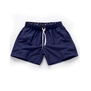 Men's Polyester Drawstring Closure Quick-Dry Swimwear Shorts